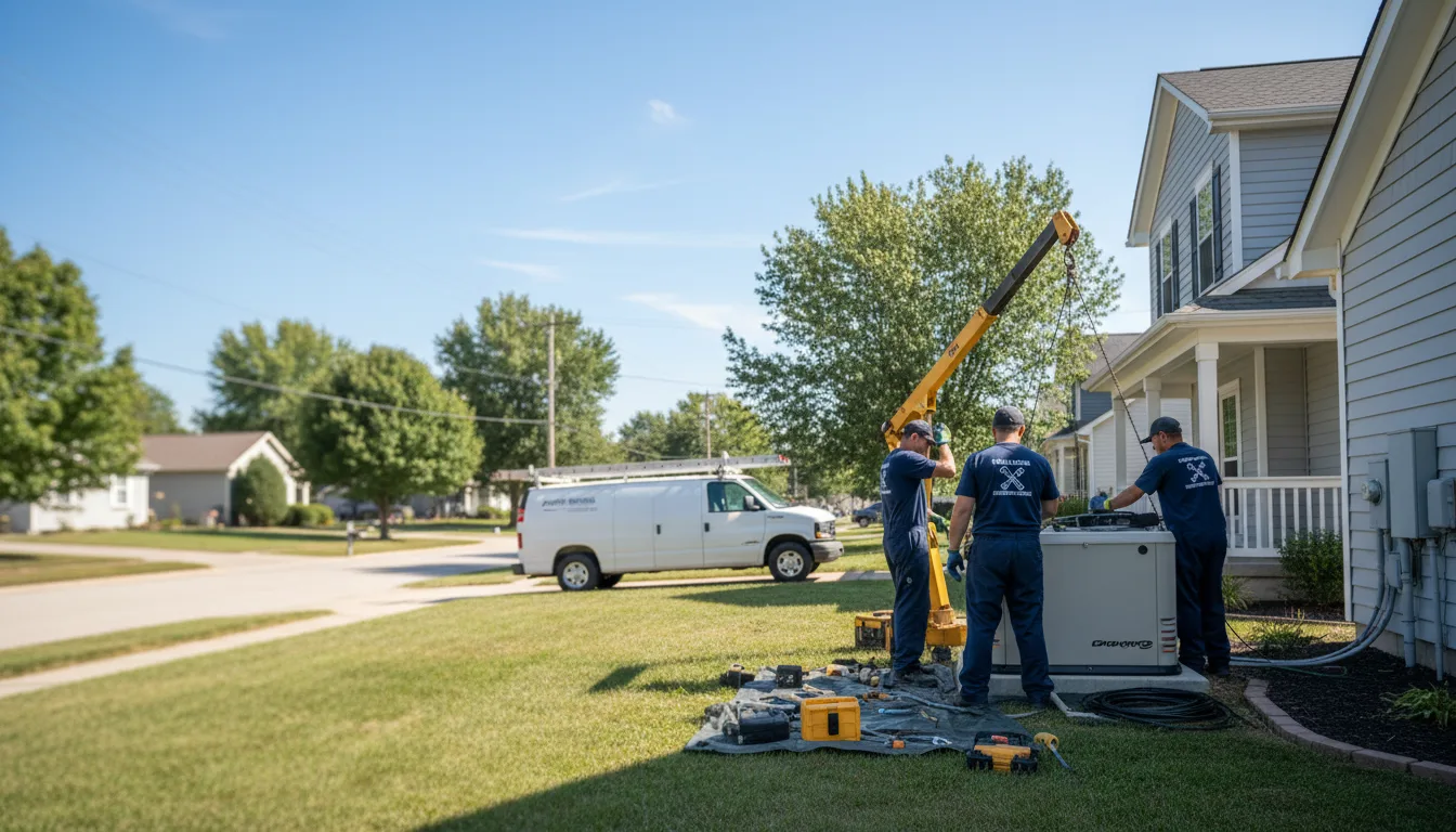 Generator Installation in Gentry, AR near me